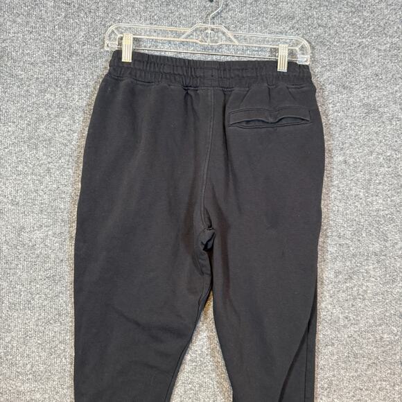 Gymshark Pants Adult Small Black Joggers Fleece Sweatpants Athletic Mens - Picture 9 of 9